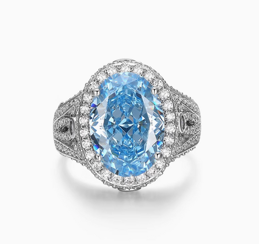 Blue Gemstone Ring